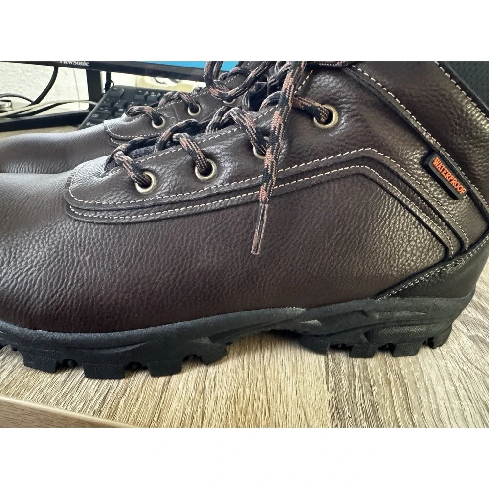 NEW Weatherproof Vintage 1948 Boots Men's Jason Brown Size 12 M Waterproof SB16